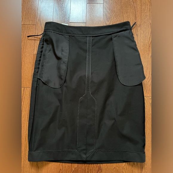 THE ROW benson pencil skirt size 8 black - Picture 10 of 11